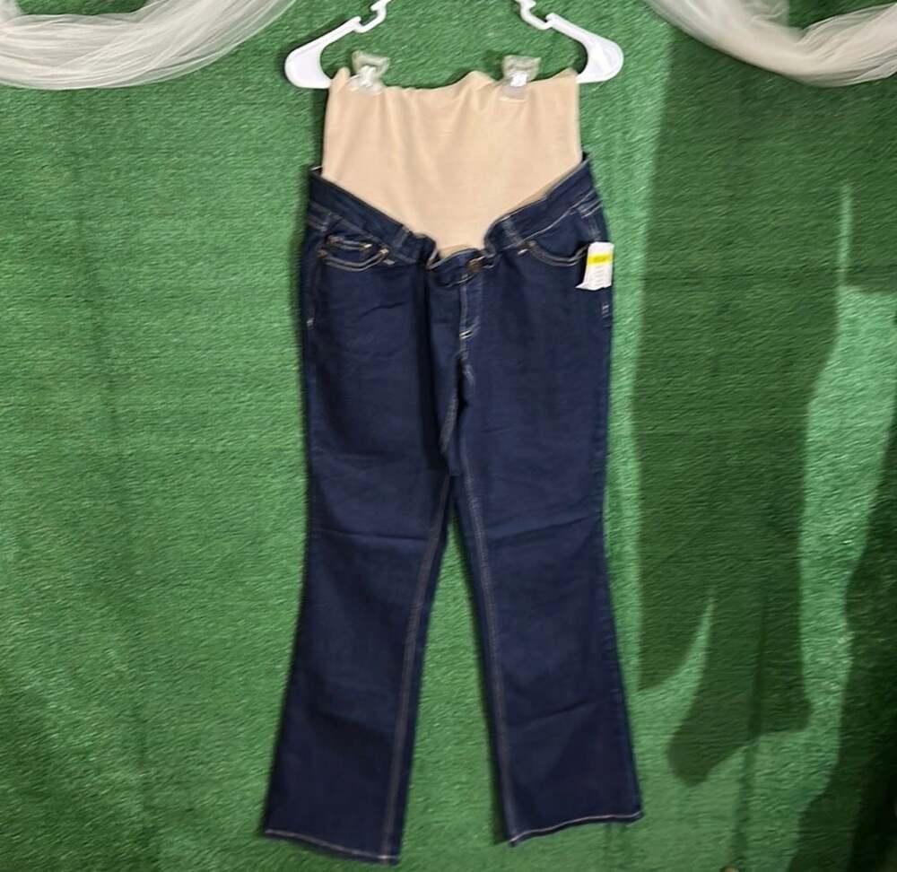 Three Seasons Maternity Full Panel Bootcut Jeans